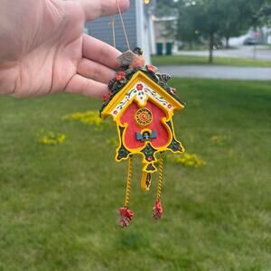 Vintage birdhouse Ornament